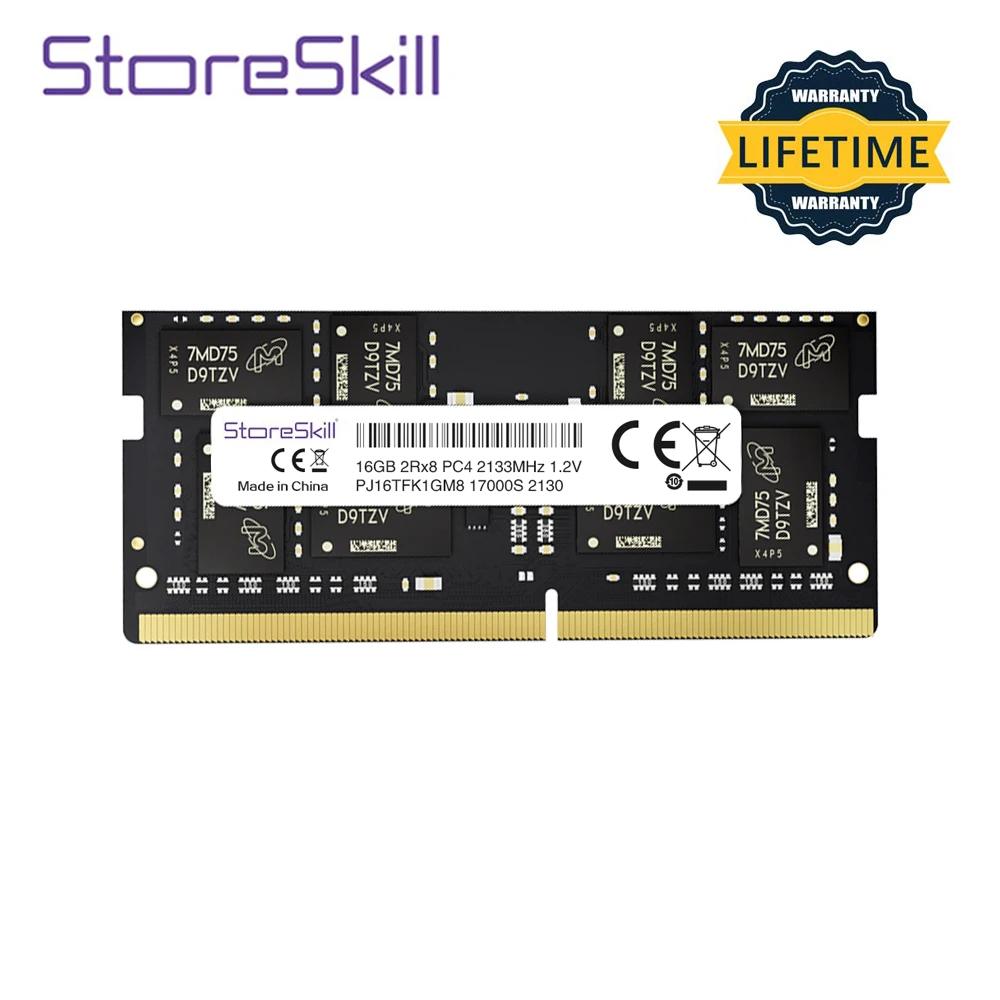 StoreSkill SODIMM Memoria DDR4 16GB 8GB 4GB 3200 2133 2400 2666 17000 19200 21300 1.2v Ʈ Ram ޸